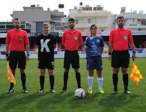 Ο κ. Αγαλιώτης Αναστάσιος σε αγώνα Α΄ Γυναικών