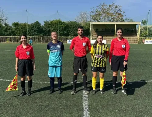 Ο κ. Αγαλιώτης Αναστάσιος σε αγώνα Β΄ Γυναικών